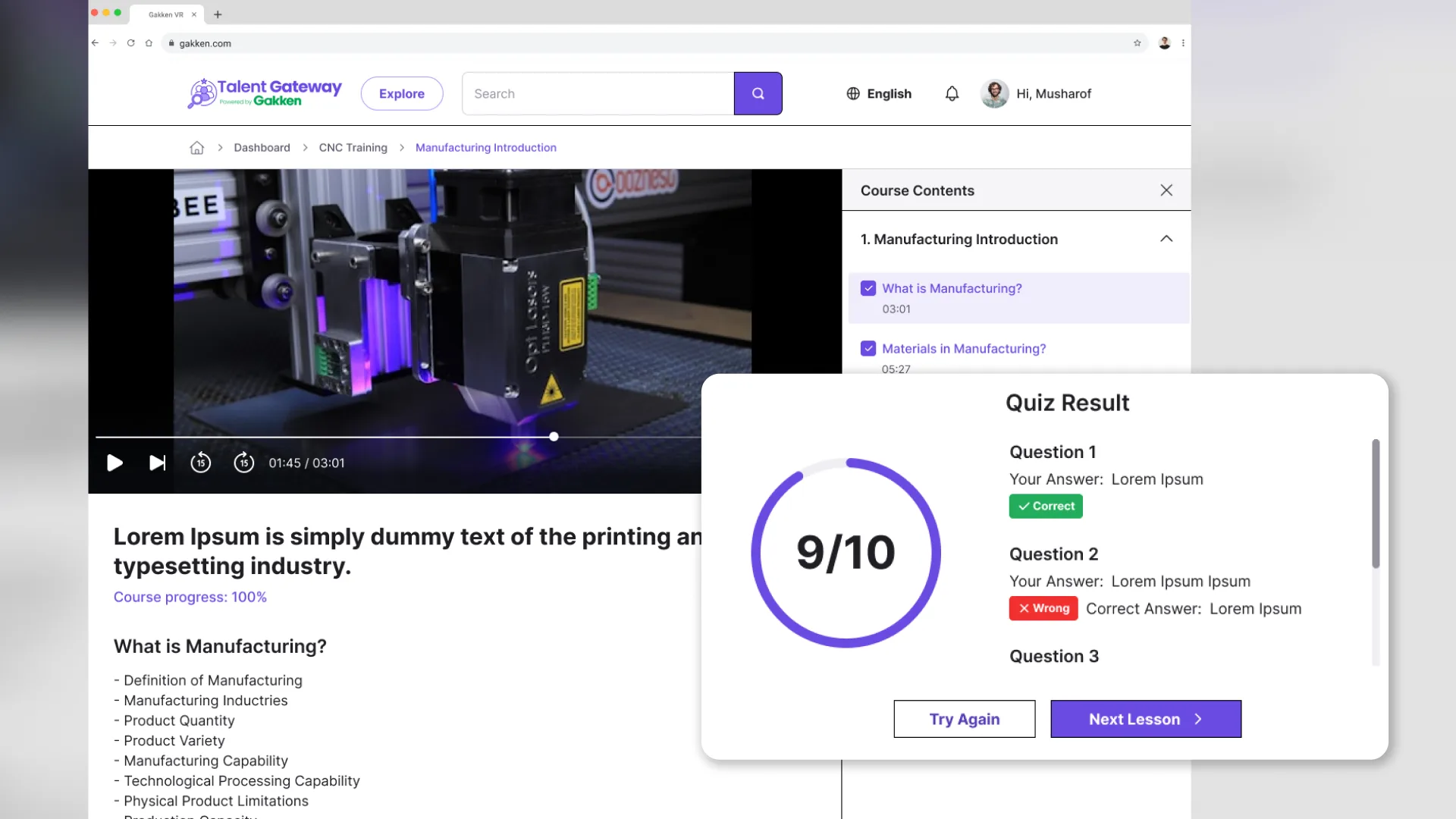 Gakken Talent Gateway — project gallery image by Techno Brave Asia Bangkok