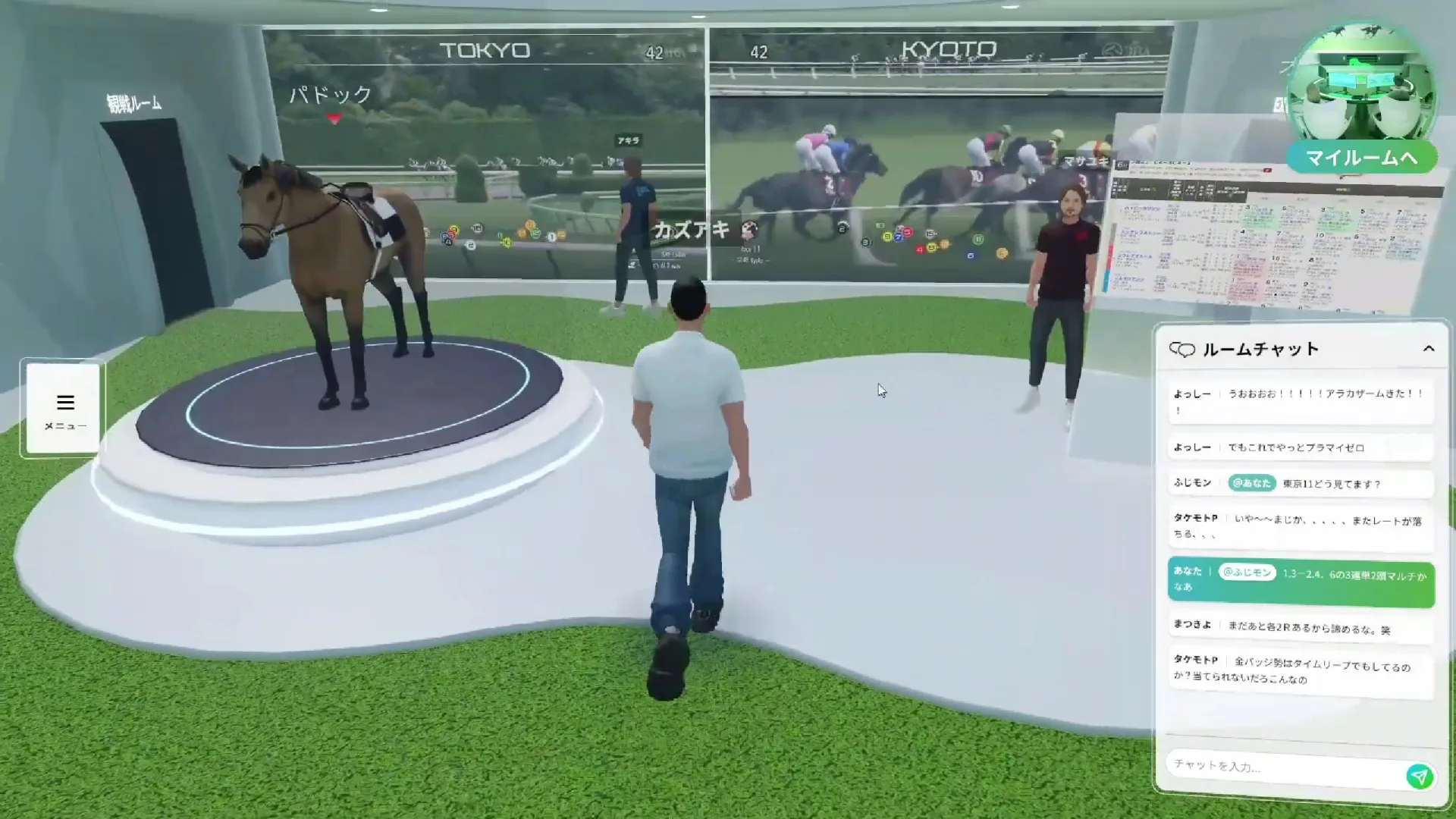 Horse Racing Metaverse — project gallery image by Techno Brave Asia Bangkok