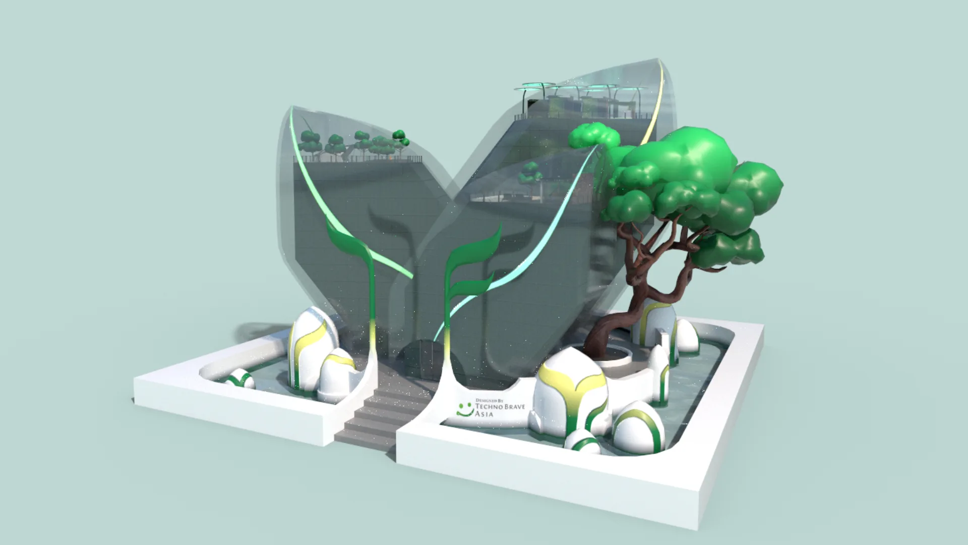 Kasikorn Bank Campfire Design Contest | Techno Brave Asia