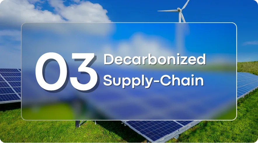 Decarbonized Supply Chain
