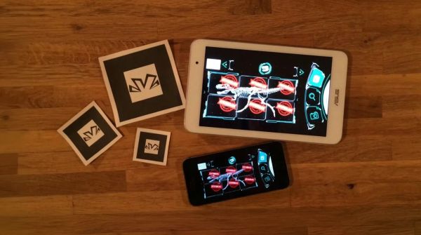 DinoAR — AR Dinosaur Stamp Rally App